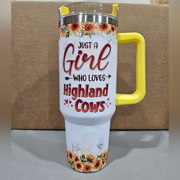 40oz Cow Lover Tumbler - Picture 2 of 3